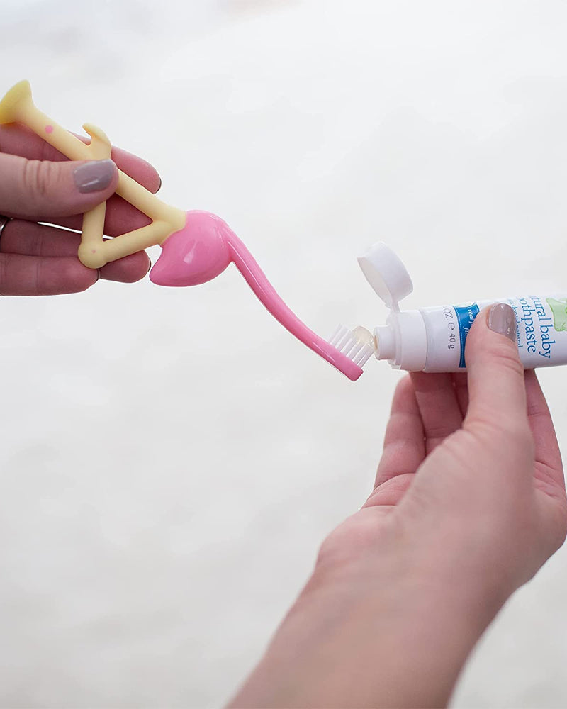 Dr. Brown's Brosse à dents 1-4A - Flamant Rose
