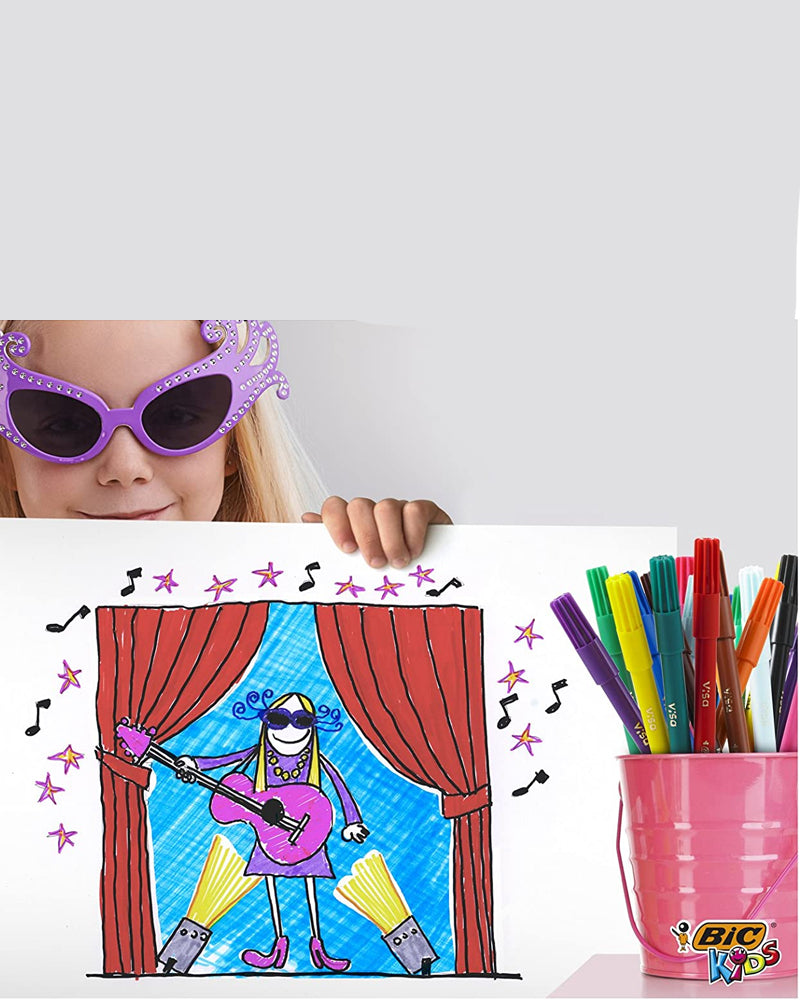 Boîte de 15+3 Feutres Bic
