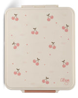 Citron Grande Lunchbox avec Pot Alimentaire Isotherme - Cerise