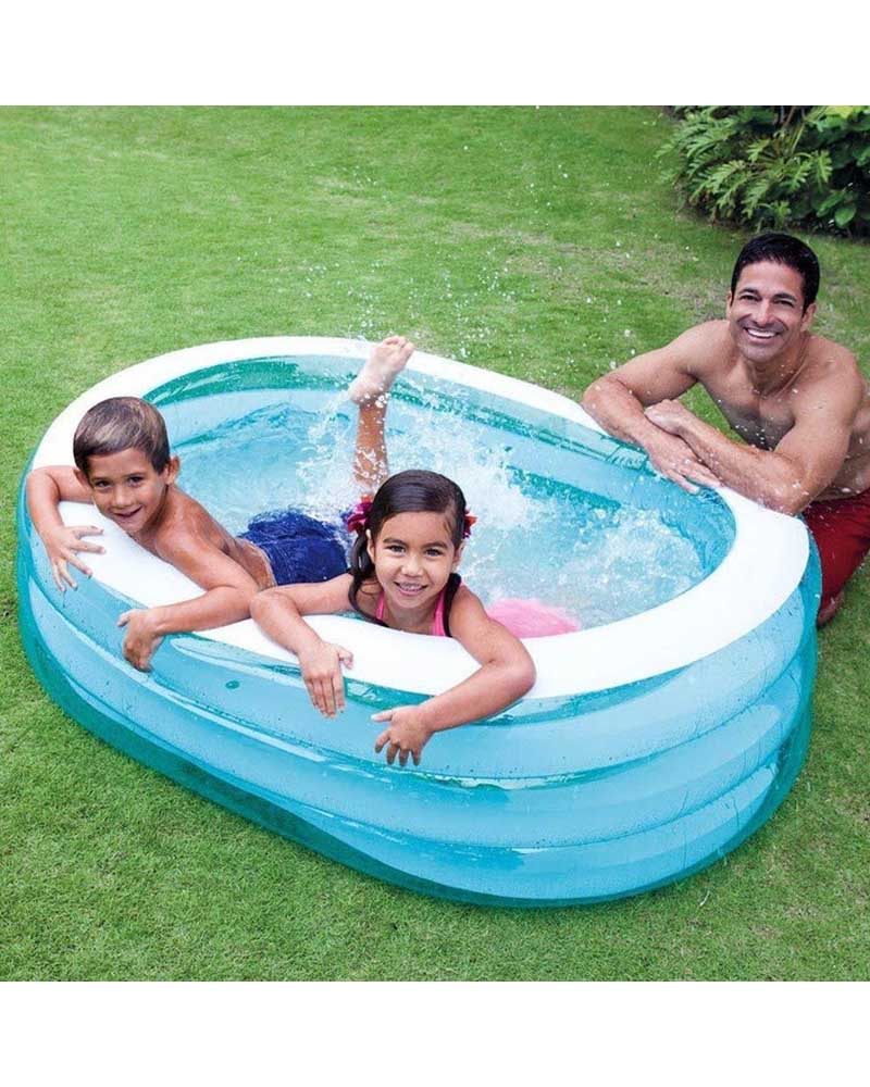 Intex Piscine Ovale 163x107x46 cm