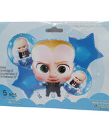 Pack Boss Baby 5 Pièces de Décoration Pour L'Anniversaire