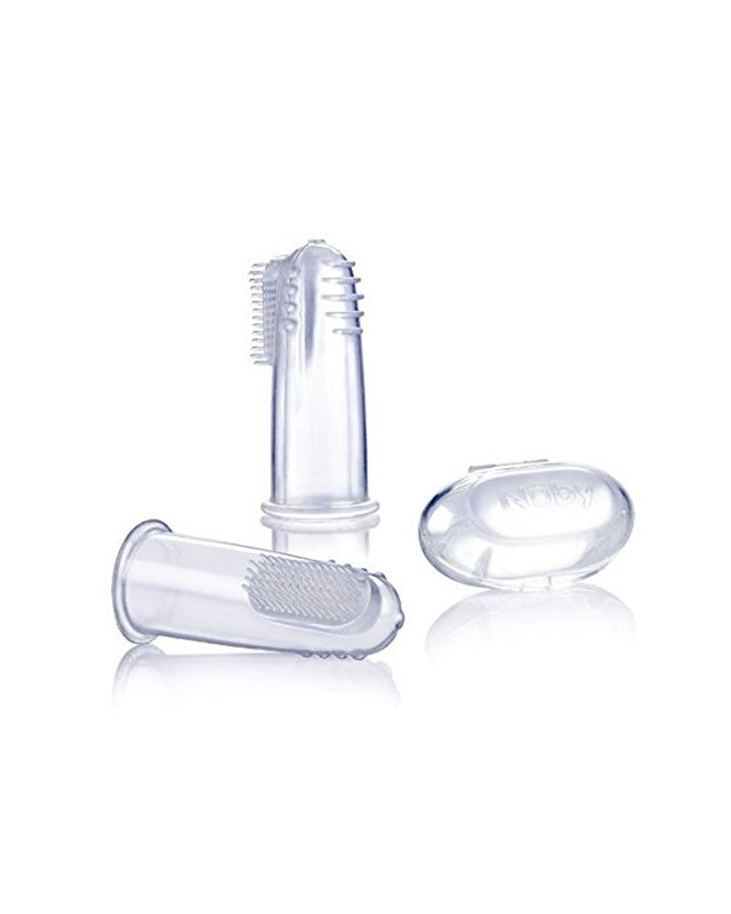Nûby Brosse de Massage Gengivale avec boite de rangement 3m+