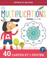 Les multiplications avec 40 cartes et 1 feutre