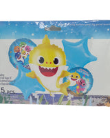 Pack Baby Shark 5 Pièces de Décoration Pour L'Anniversaire