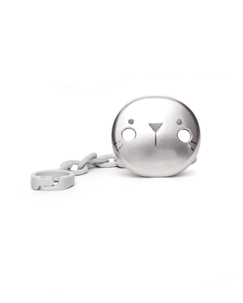 Suavinex Clip Chupete Premium - Gris