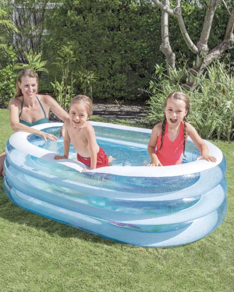 Intex Piscine Ovale 163x107x46 cm