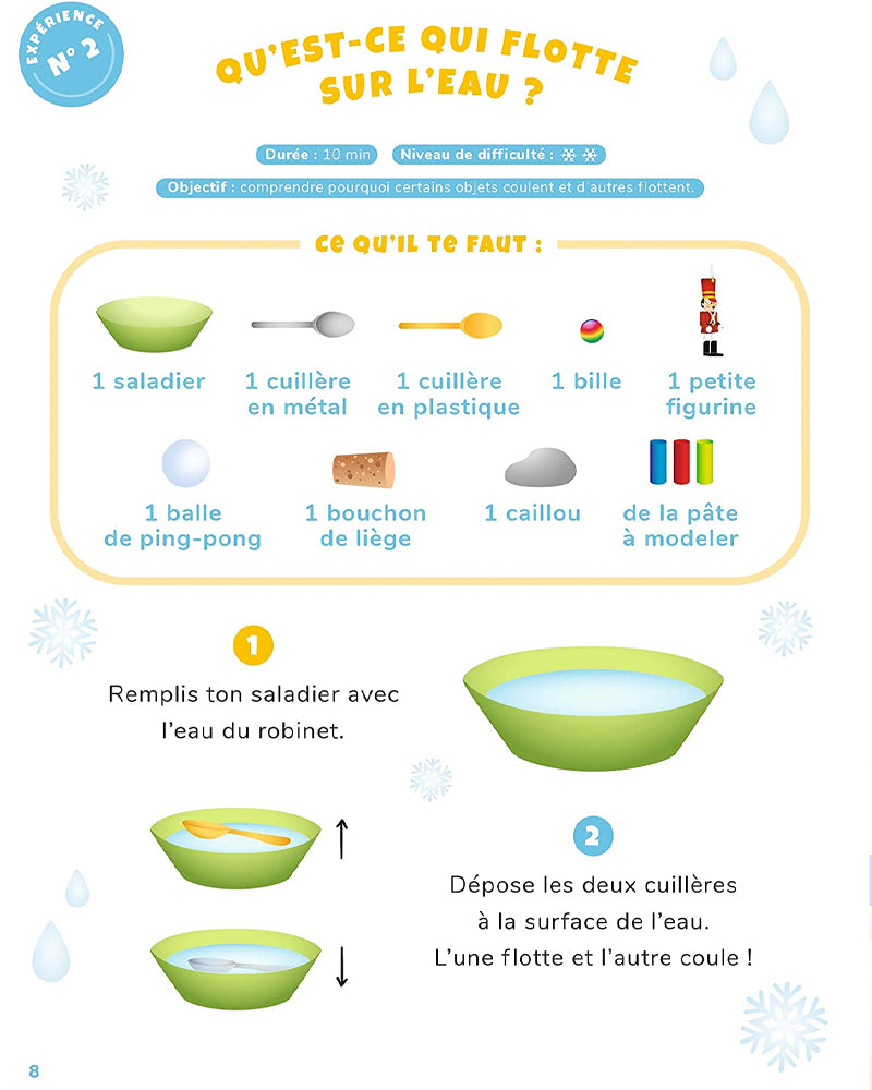 DISNEY Mes Premières Expériences - L'eau avec Olaf