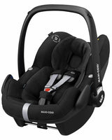 Siège Auto Coque PEBBLE Pro Essential Black Groupe 0+ Maxi-Cosi