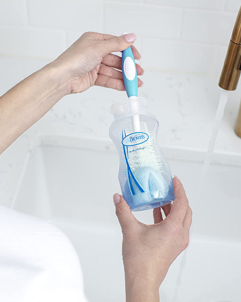Dr. Brown's Brosse nettoyage biberons - Bleu