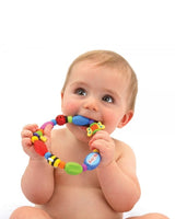 Nûby Bug-a-Loop Textured Teether with Different Surface Types 3m+