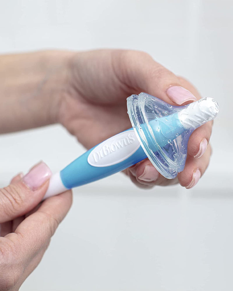 Dr. Brown's Brosse nettoyage biberons - Bleu