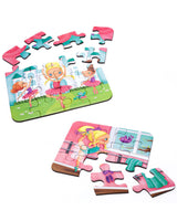 Eurekakids - Puzzle Evolutif 4en1 Danseuse 3Ans+
