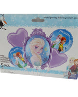 Pack Frozen 5 Pièces de Décoration Pour L'Anniversaire