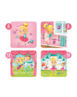 Eurekakids - Puzzle Evolutif 4en1 Danseuse 3Ans+