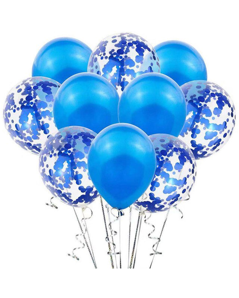 Pack 10 Party Balloons - Blue