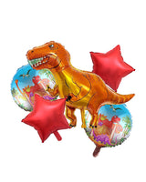 Pack Dinosaures 5 Pièces de Décoration Pour L'Anniversaire