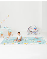 Skip Hop Tapis de Jeu Réversible Double Play - Petits Voyageurs