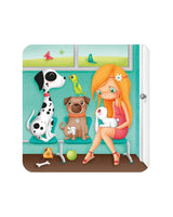 Eurekakids - Puzzle Evolutif 4en1 Vétérinaire 3Ans+