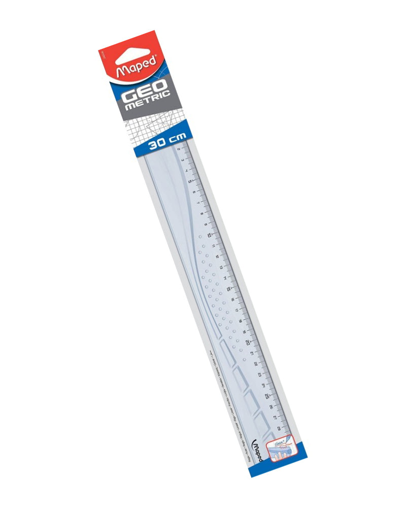 Maped Regla plana 30cm Geométrica