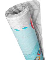 Skip Hop Tapis de Jeu Réversible Double Play - Petits Voyageurs
