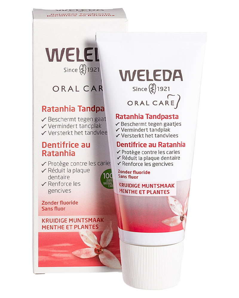 Weleda - Dentifrice au Ratanhia 75ml- 6A+