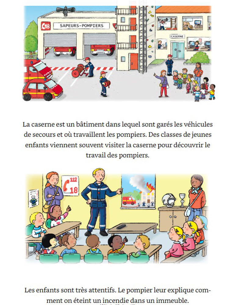 كتاب الصور للصغار - رجال الإطفاء