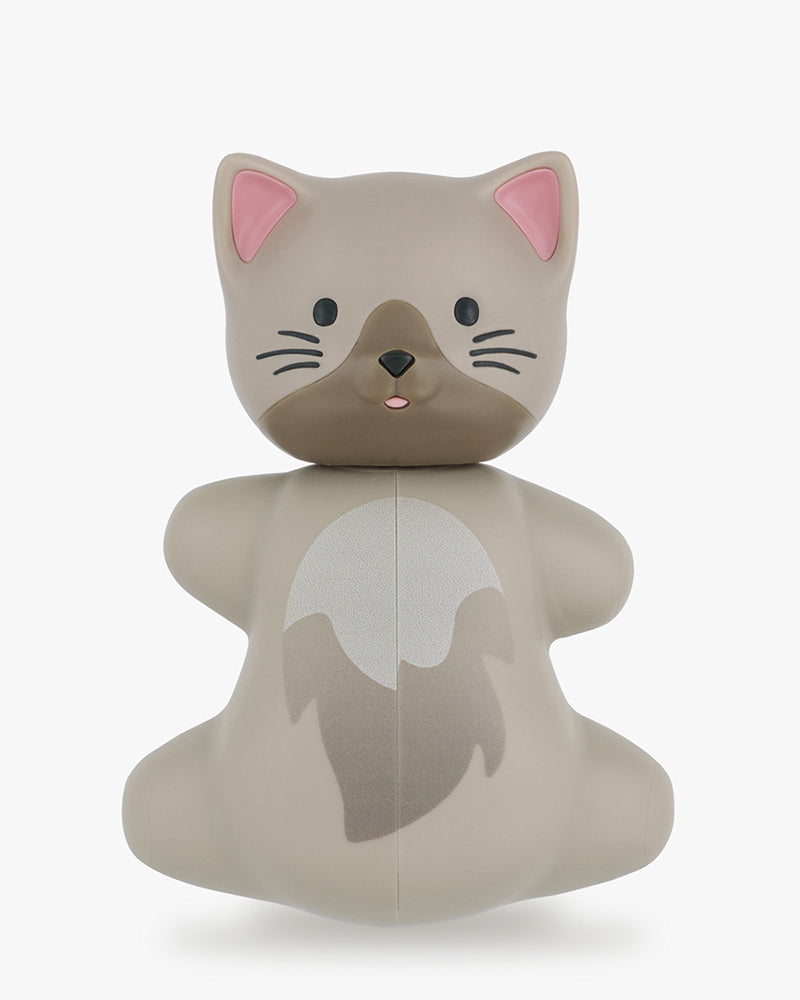 Brosse à dent Flipper avec couvercle - Chat
