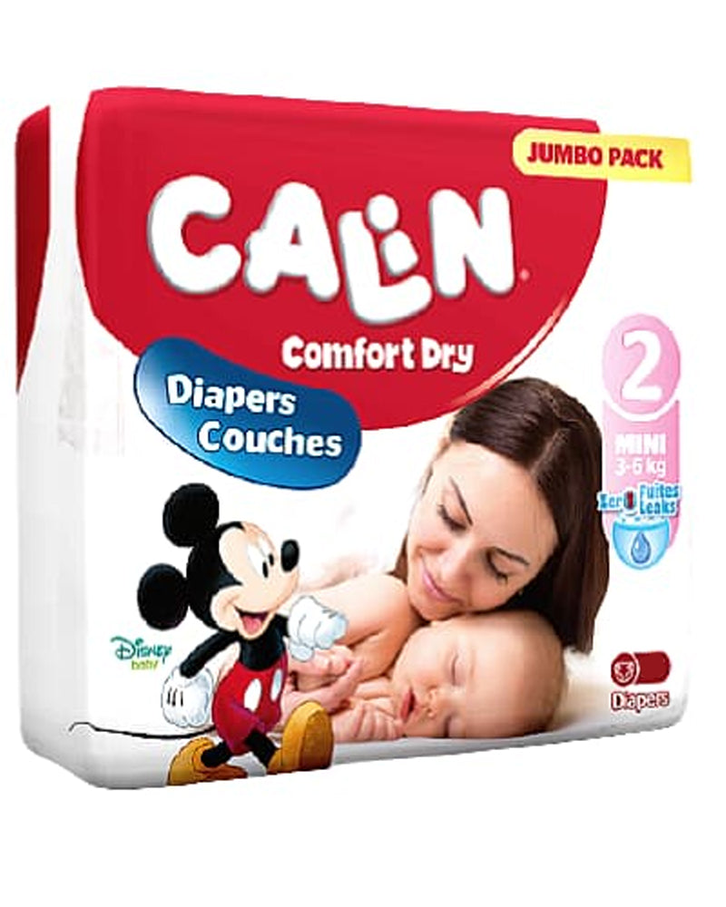 Calin Baby Diapers Size 2 - 66 Units