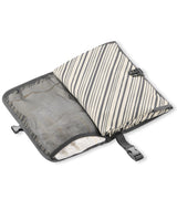 Skip Hop Tapis à Langer Portable - Bande Graphite