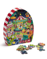 Eurekakids - Puzzle Parque de Atracciones 100 Piezas 5 años+