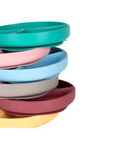 Assiette Multi-Compartiments MINIKOIOI avec Ventouse en Silicone – Rose