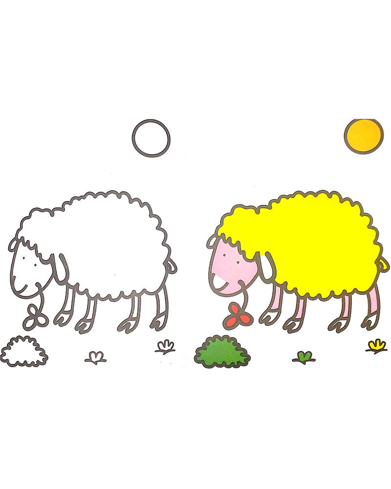 Mon Premier Coloriage - Animaux de La Ferme