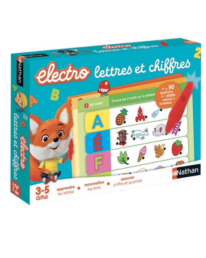 Electro letras y números Nathan - 3-5 años