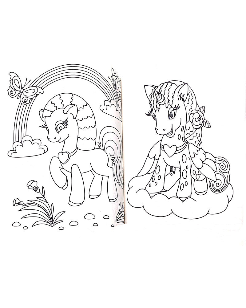Album de Coloriage - Les Licornes