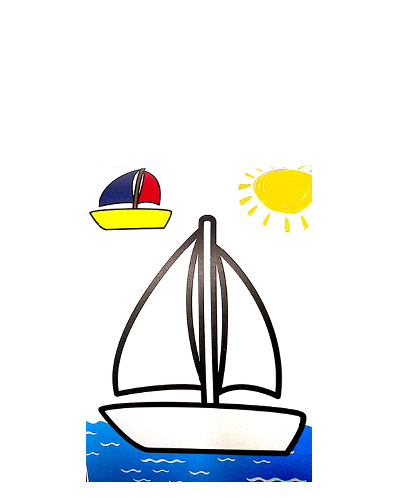 Mon Bloc coloriage - Transports