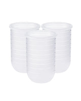 Boon NURSH 3 Poches de biberon en silicone réutilisables - 236ml