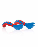Couverts Nûby d'apprentissage (Cuillères+Fourchette) +9m - Bleu