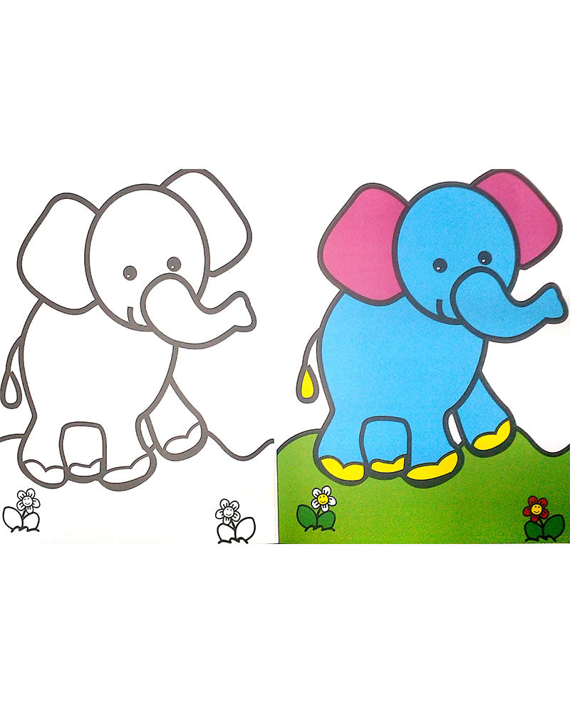 Mon Premier Coloriage - Les Animaux Tout Mignons