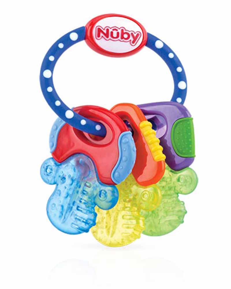 Clefs de dentition Icybite réfrigérante avec ice gel 3m+ Bleu