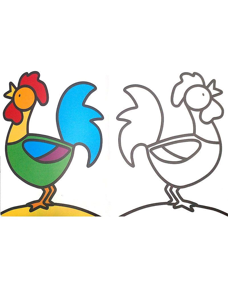 Mon Premier Coloriage - Animaux de La Ferme