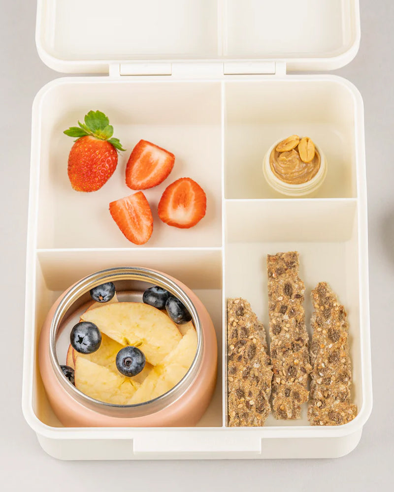 Citron Grande Lunchbox avec Pot Alimentaire Isotherme - Cerise