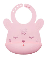 Tiny Twinkle Bavoir en Silicone - Rose