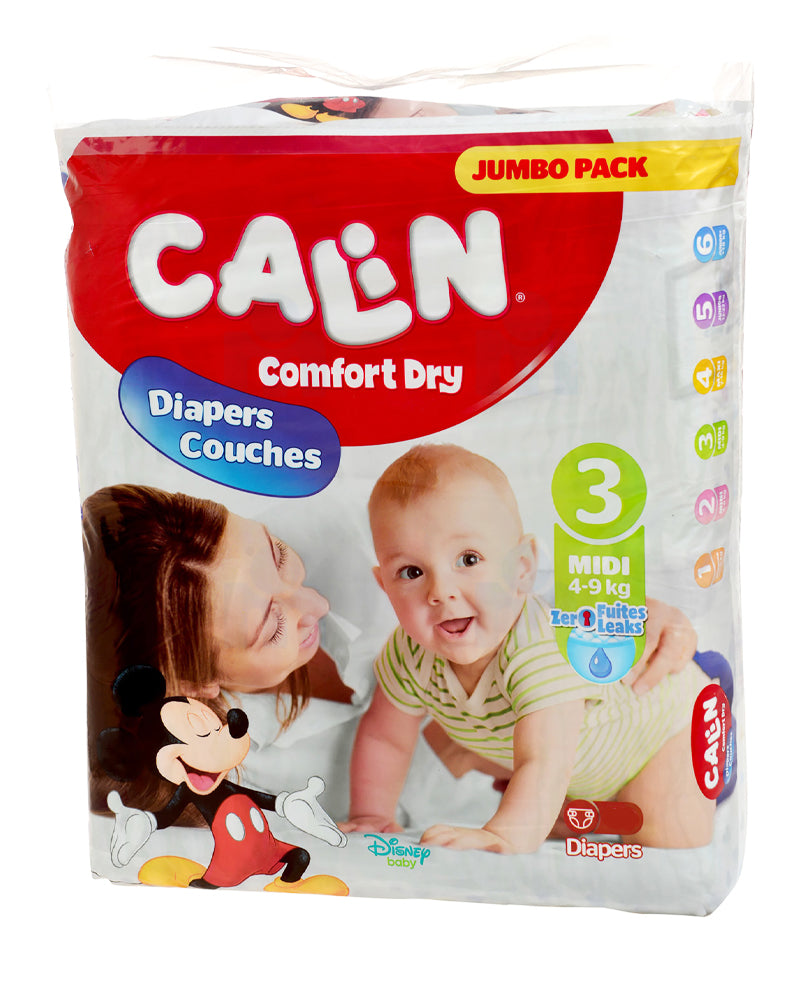 Calin Pañales Bebé Talla 3 - 42+4 Unidades