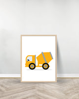 Ensemble de 6 Tableaux décoratifs - Moyens de transport - Bois