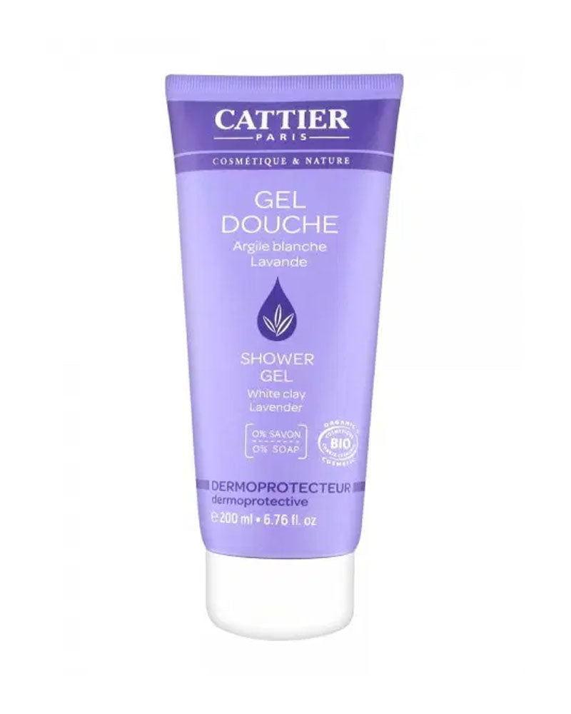 Cattier Gel De Ducha Dermoprotector Lavanda Y Arcilla Blanca - 200ml
