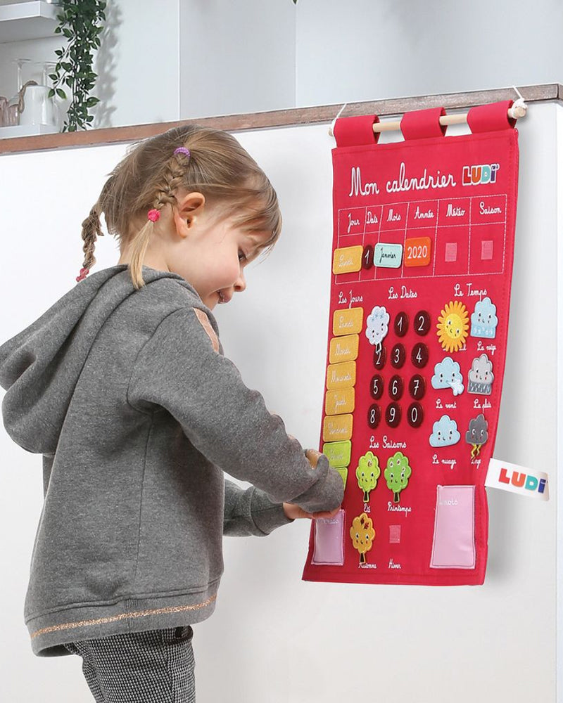 Ludi - Mon Calendrier Basic - Rose