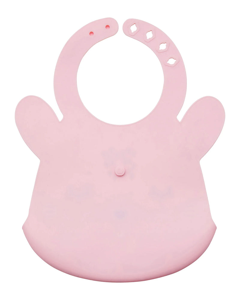 Tiny Twinkle Bavoir en Silicone - Rose