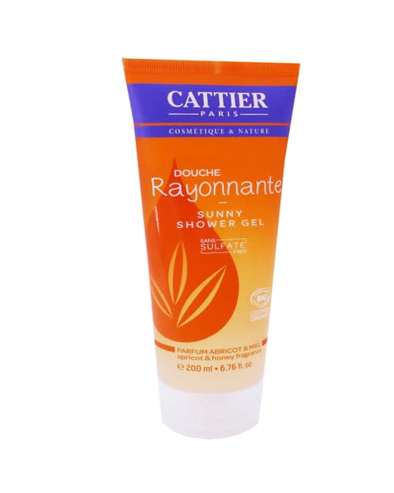 Cattier Gel de Ducha Radiante Sulfato de Albaricoque y Miel - 200ml