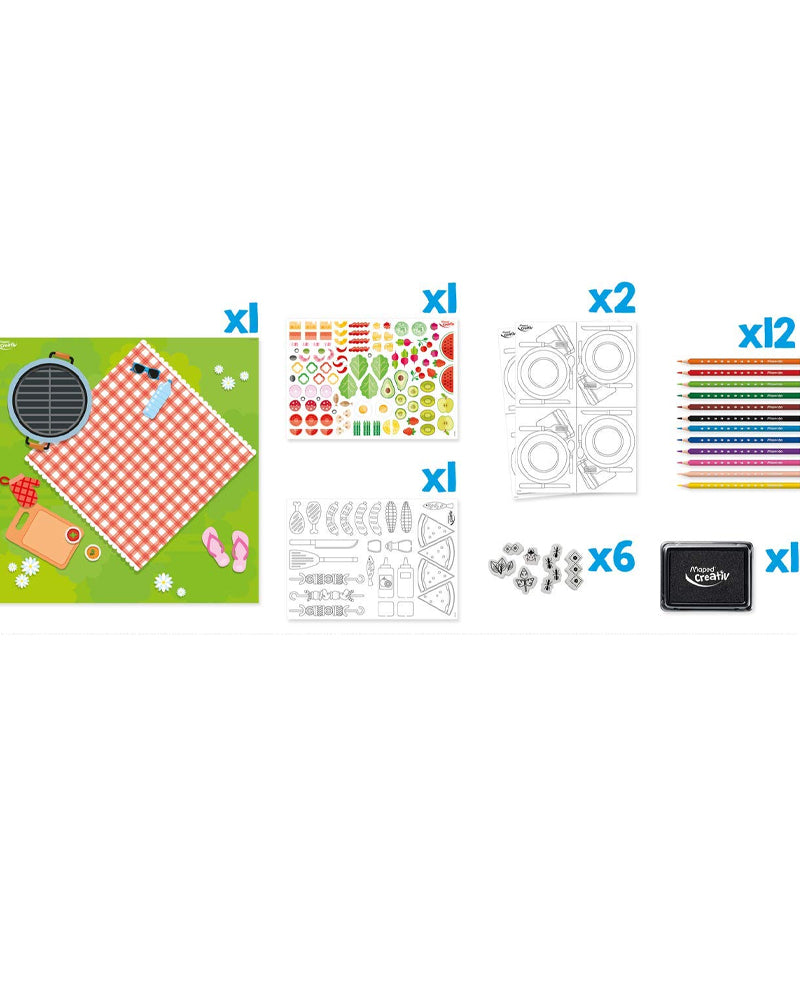 Maped Kit créatif mon barbecue à créer 4A+