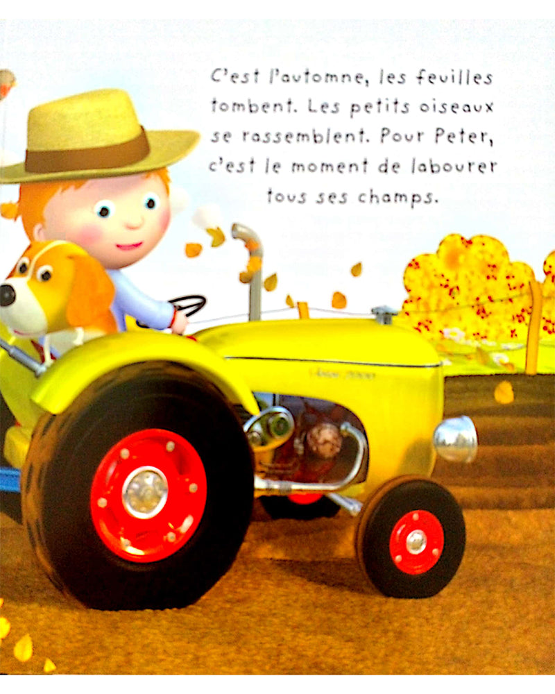 Niño pequeño - El tractor de Peter
